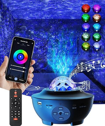بروجكتر ضوء المجرة والمحيط - Galaxy Ocean Light Projector