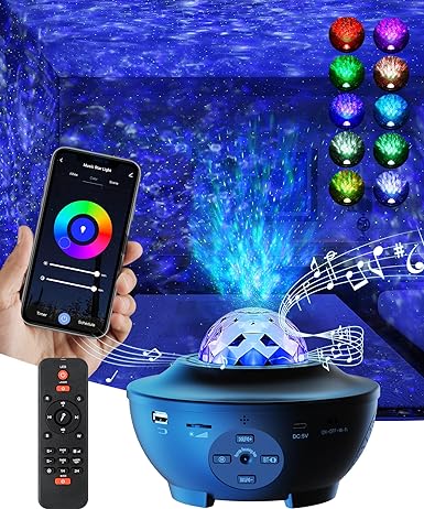 بروجكتر ضوء المجرة والمحيط - Galaxy Ocean Light Projector
