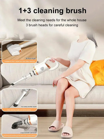 مكنسة كهربائية لاسلكية 3 في 1 - Cordless Vacuum Cleaner 3-in-1