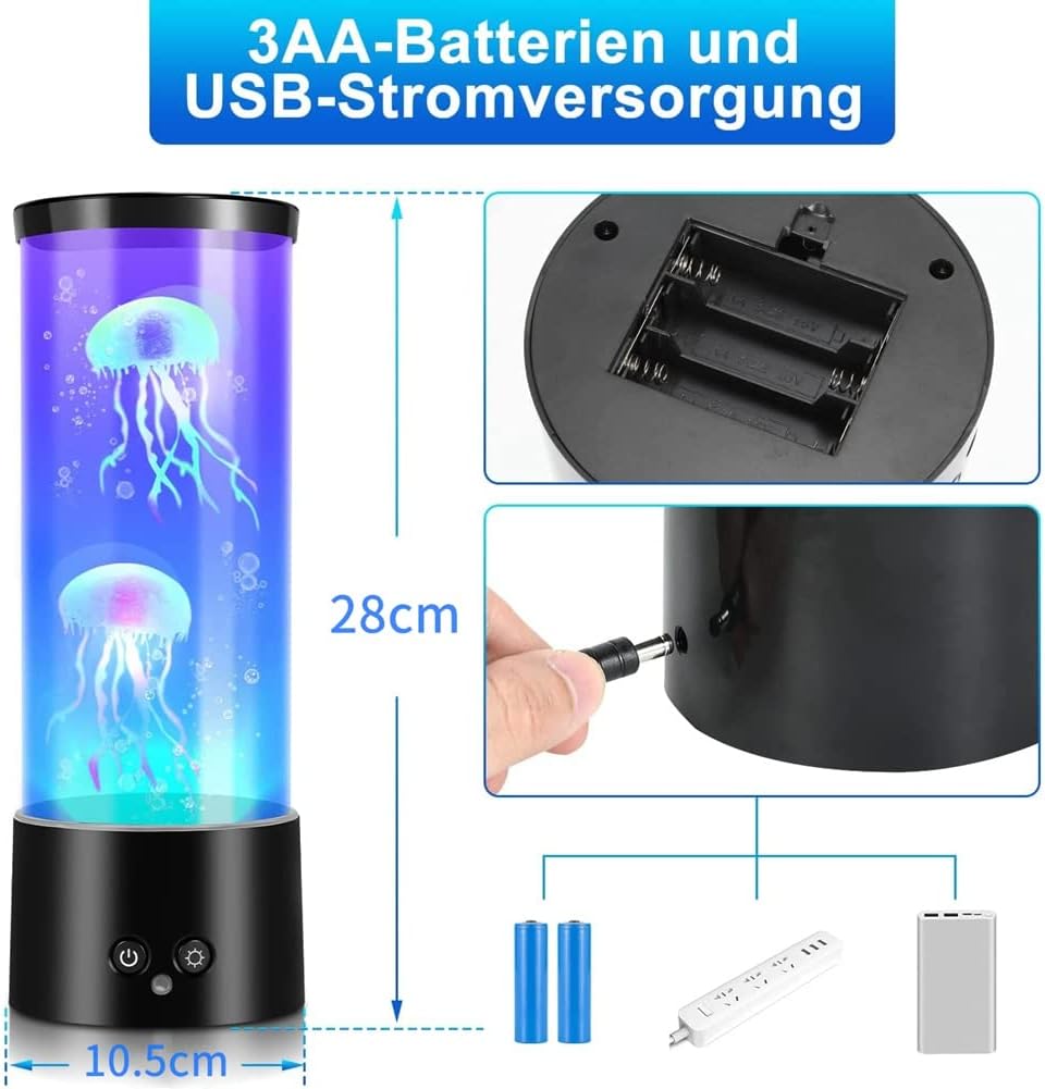 مصباح جيلي فيش - JELLY FISH LAMP